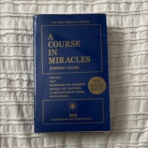 A Course in Miracles Combined Volume Book